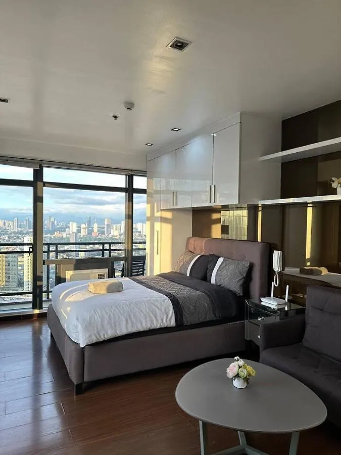 Homestyle Rare Find Corner Studio With 2 Balconies In The Gramercy Residences 마닐라 아파트